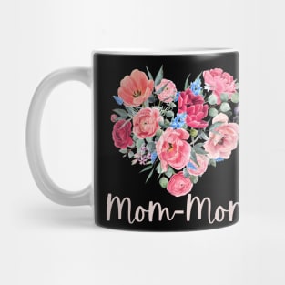 Floral Heart Mom-Mom Mug